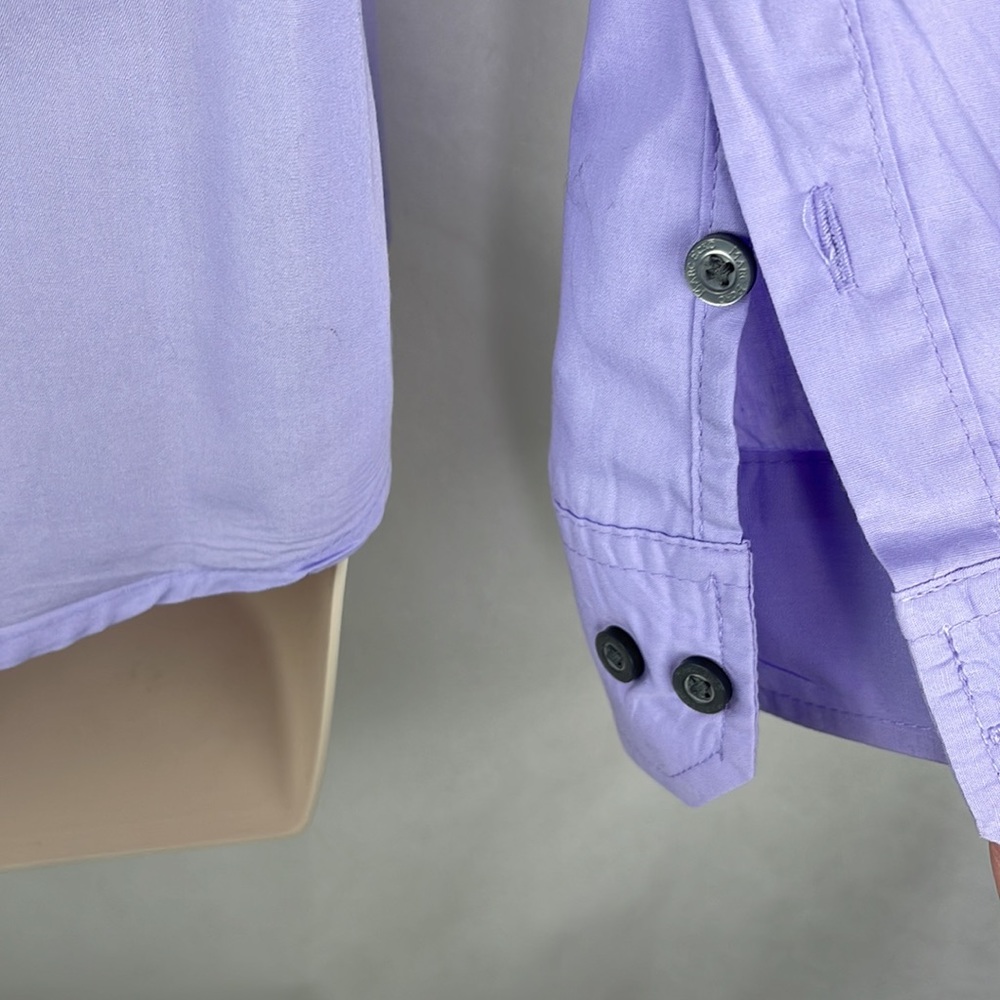 Marc Ecko Purple Button Down Shirt - Picture 4 of 6